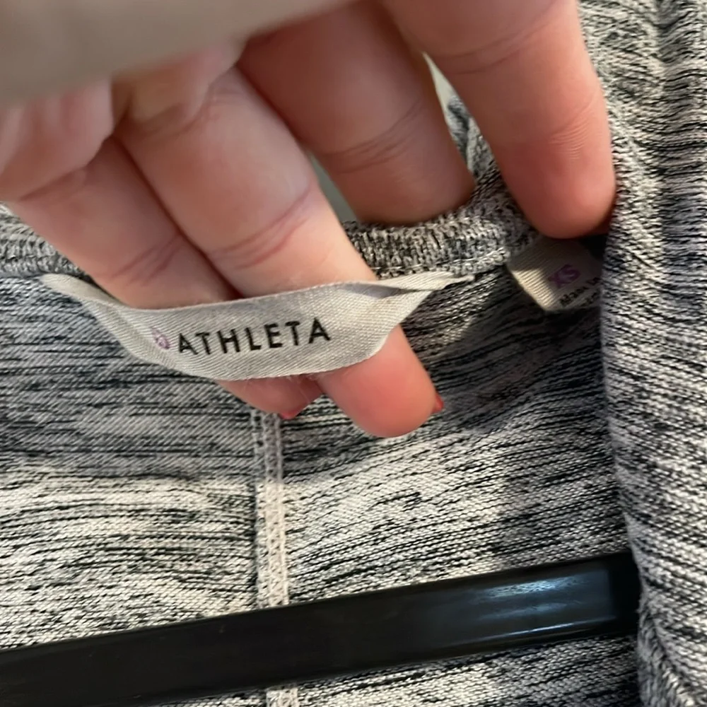 Athleta Blissful Cardigan in Gray Size‎ S